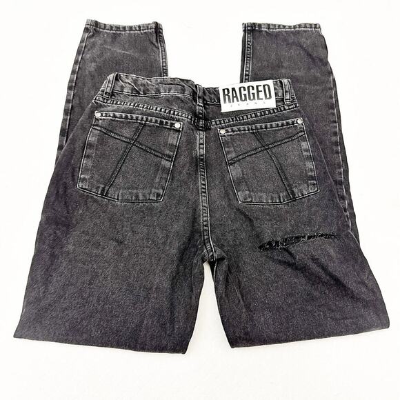 The Ragged Priest Butt Cutt Jean Denim Charcoal Straight Leg Zip Fly Size 28 NWT - Picture 5 of 10